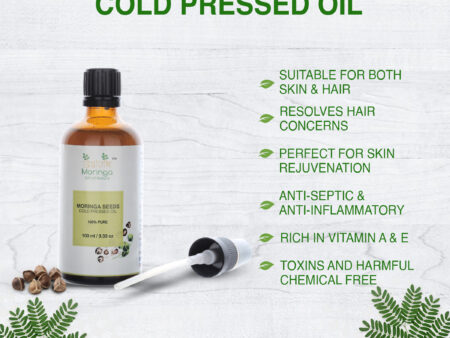 Moringa seeds cold pressed oil - Image 2