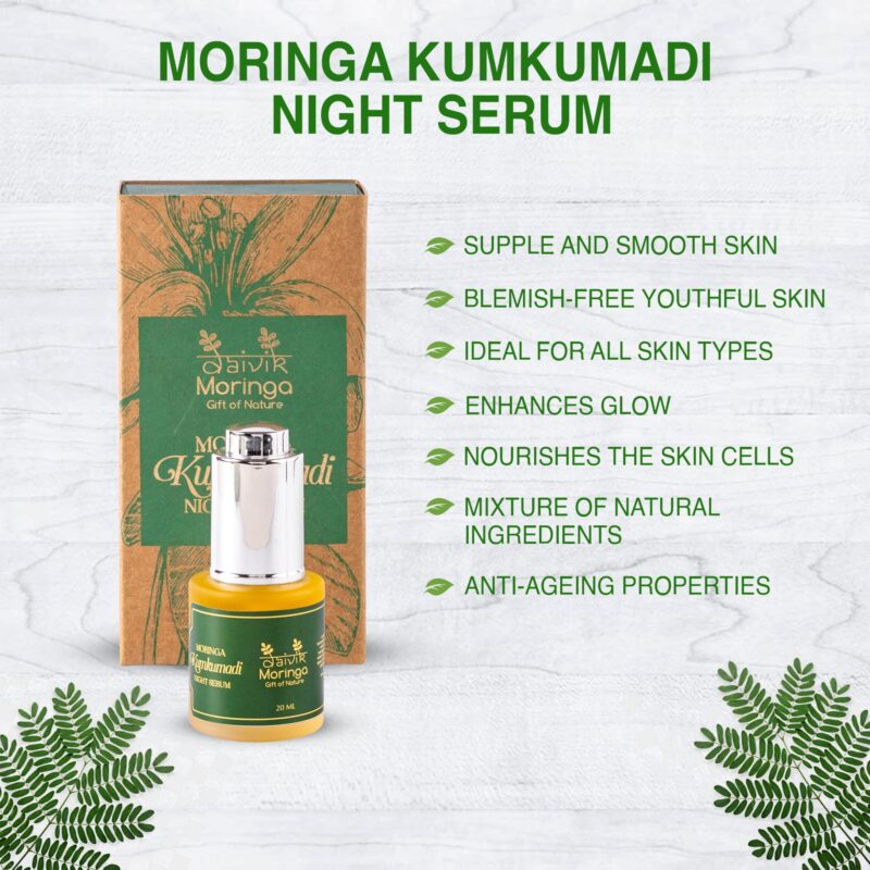 Moringa Kumkumadi Night Serum - Image 3